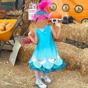 Poppy trolls costume